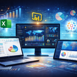 Data Analytics ( Advane Excel, Power BI and Tableau)